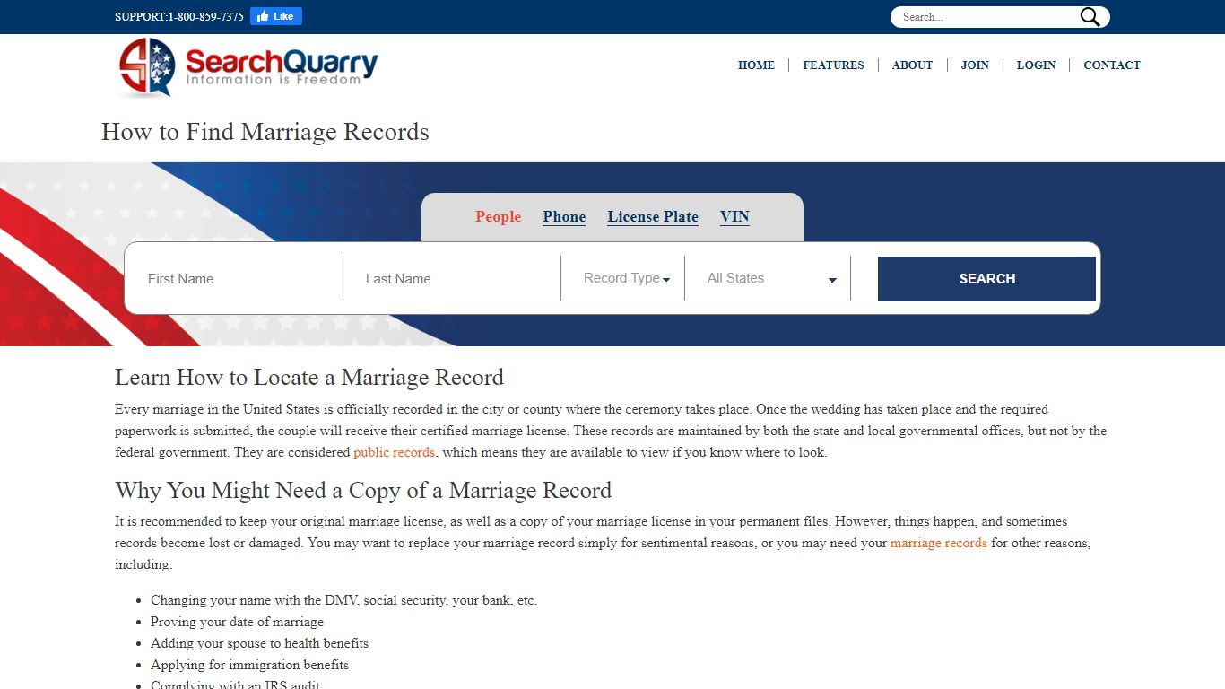 Learn How to Find Marriage Records for Free - SearchQuarry.com